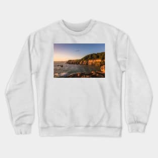 Elk Head at golden hour Crewneck Sweatshirt